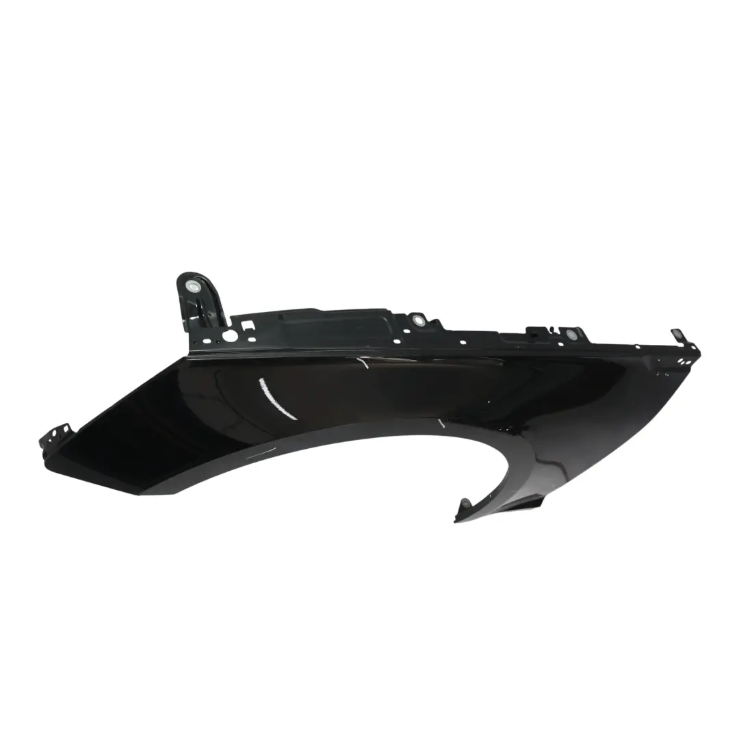 Panel Delantero Izquierdo Guardabarros Negro Mítico Y9T para Audi A4 B9 con número de pieza 8W0821105D Audi A4 B9 Panel Delantero Izquierdo Guardabarros Negro Mítico Y9T - SKU 8W0821105D-MYB - Número de pieza 8W0821105D