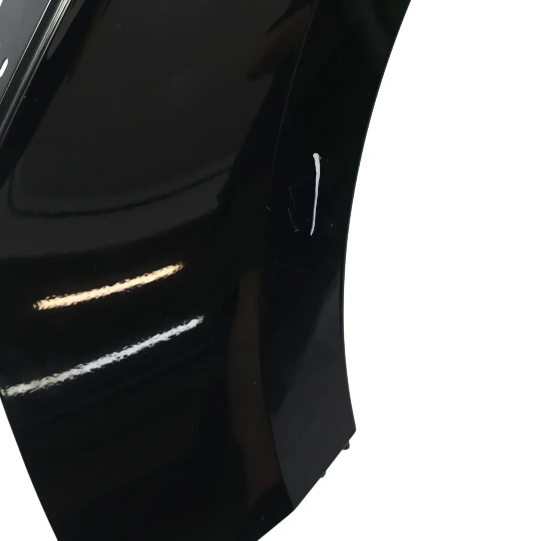Audi A4 B9 Seitenteil Vorne Links Kotflügel Mythical Schwarz Y9T - SKU 8W0821105D-MYB - Teilenummer 8W0821105D