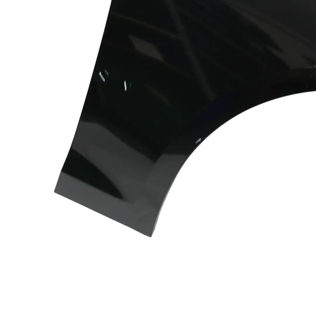 Side Panel Front Right O/S Wing Fender Mythical Black Metallic - Y9T to Audi A4 B9 with Part number 8W0821106A Audi A4 B9 Side Panel Front Right O/S Wing Fender Mythical Black Metallic - Y9T - SKU 8W0821106A-MYB - Part number 8W0821106A