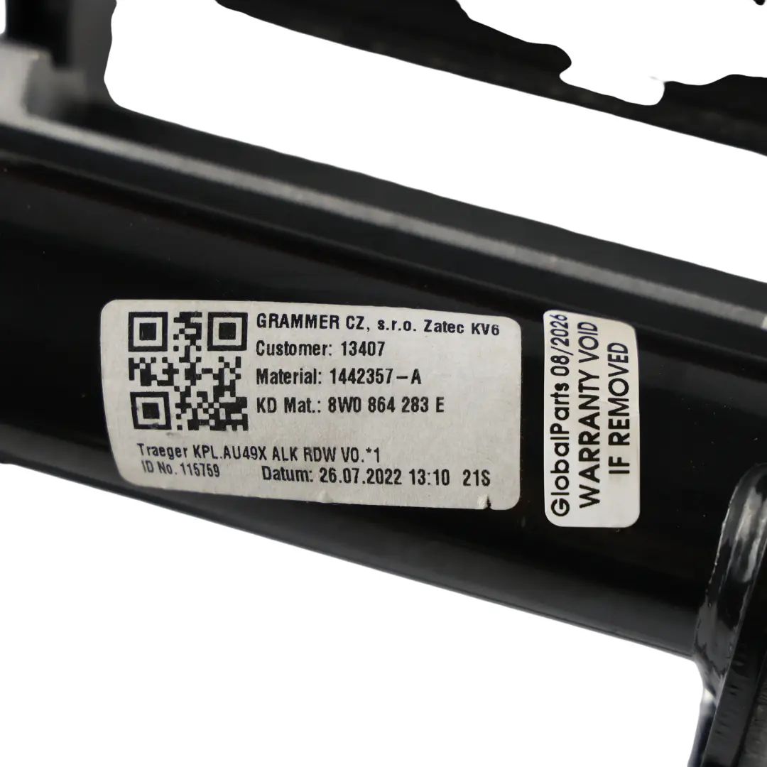 Podłokietnik Konsoli Środkowej Czerwona Skóra do Audi S5 F5 o numerze 8W0862283E Audi S5 F5 Podłokietnik Konsoli Środkowej Czerwona Skóra - SKU 8W0862283E - Numer Części 8W0862283E