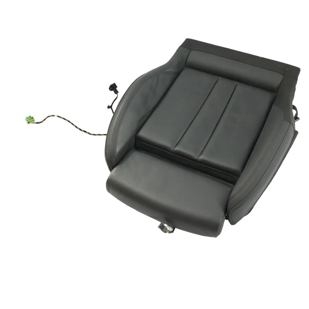 Audi A4 B9 Front Seat Cover Right O/S Cushion Upholstery Cover Leatherette Black - SKU 8W0881406AB - Part number 8W0881406AB