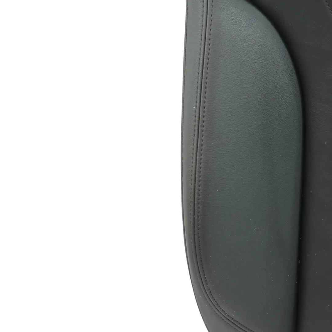 Front Left N/S Backrest Cover Leather Leatherette Black to Audi A4 B9 with Part number 8W0881805AB Audi A4 B9 Front Left N/S Backrest Cover Leather Leatherette Black - SKU 8W0881805AB - Part number 8W0881805AB