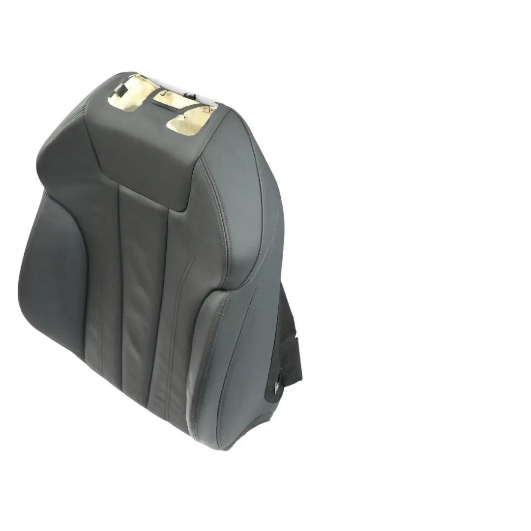 Front Left N/S Backrest Cover Leather Leatherette Black to Audi A4 B9 with Part number 8W0881805AB Audi A4 B9 Front Left N/S Backrest Cover Leather Leatherette Black - SKU 8W0881805AB - Part number 8W0881805AB
