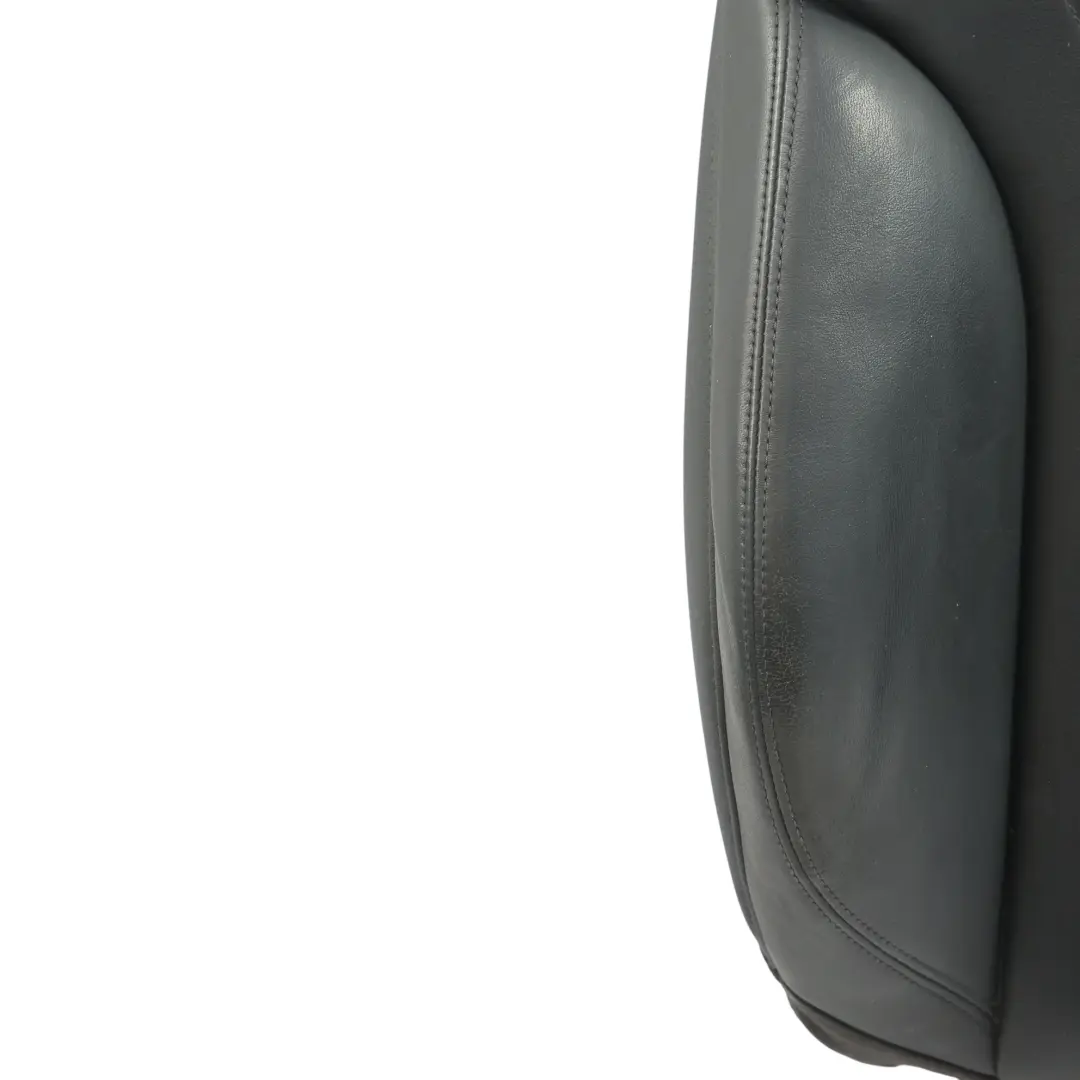 Audi A4 B9 Front Right O/S Backrest Cover Leather Leatherette Black - SKU 8W0881806AB - Part number 8W0881806AB