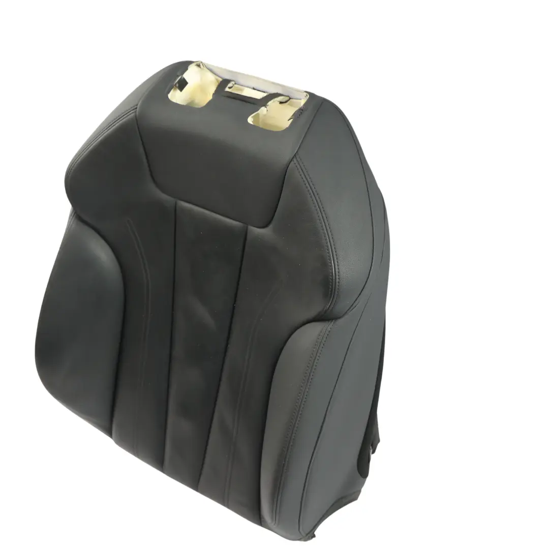 Audi A4 B9 Front Right O/S Backrest Cover Leather Leatherette Black - SKU 8W0881806AB - Part number 8W0881806AB