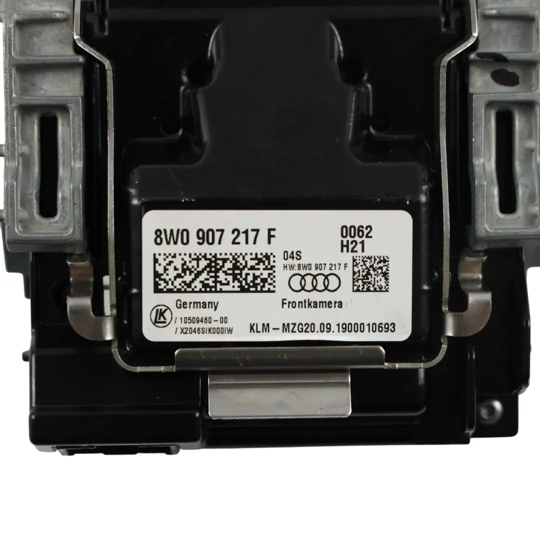 Front Lane Camera Assist Front View to Audi A4 S4 RS4 B9 8W with Part number 8W0907217F Audi A4 S4 RS4 B9 8W Front Lane Camera Assist Front View - SKU 8W0907217F - Part number 8W0907217F