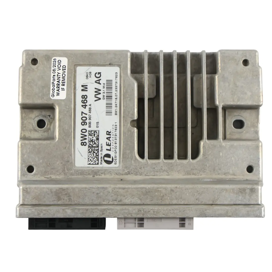 Audi A4 B9 A5 F5 Gateway Control Module Unit ECU - SKU 8W0907468M - Part number 8W0907468M