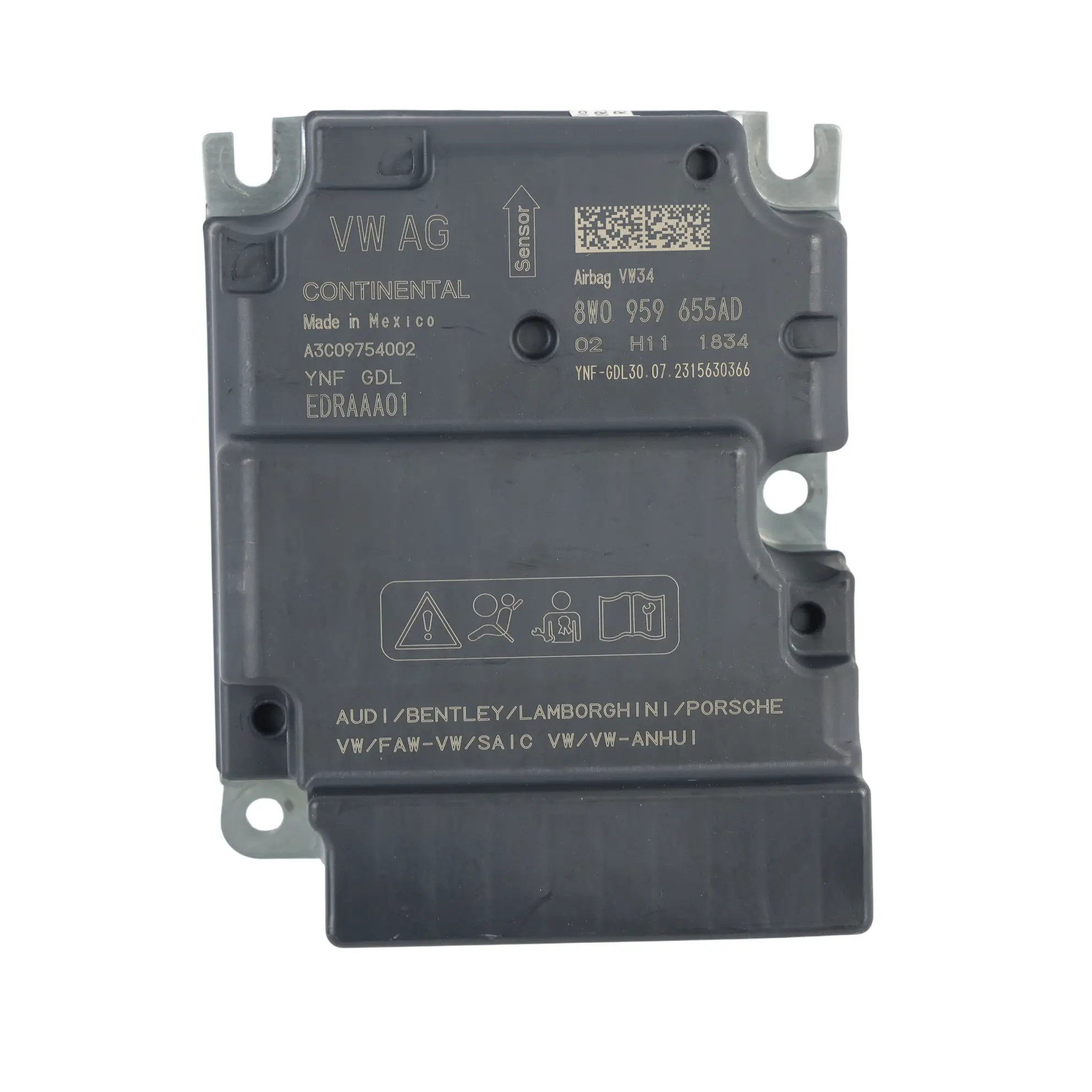 Audi A5 F5 Air Module Control Unit ECU 8W0959655AD