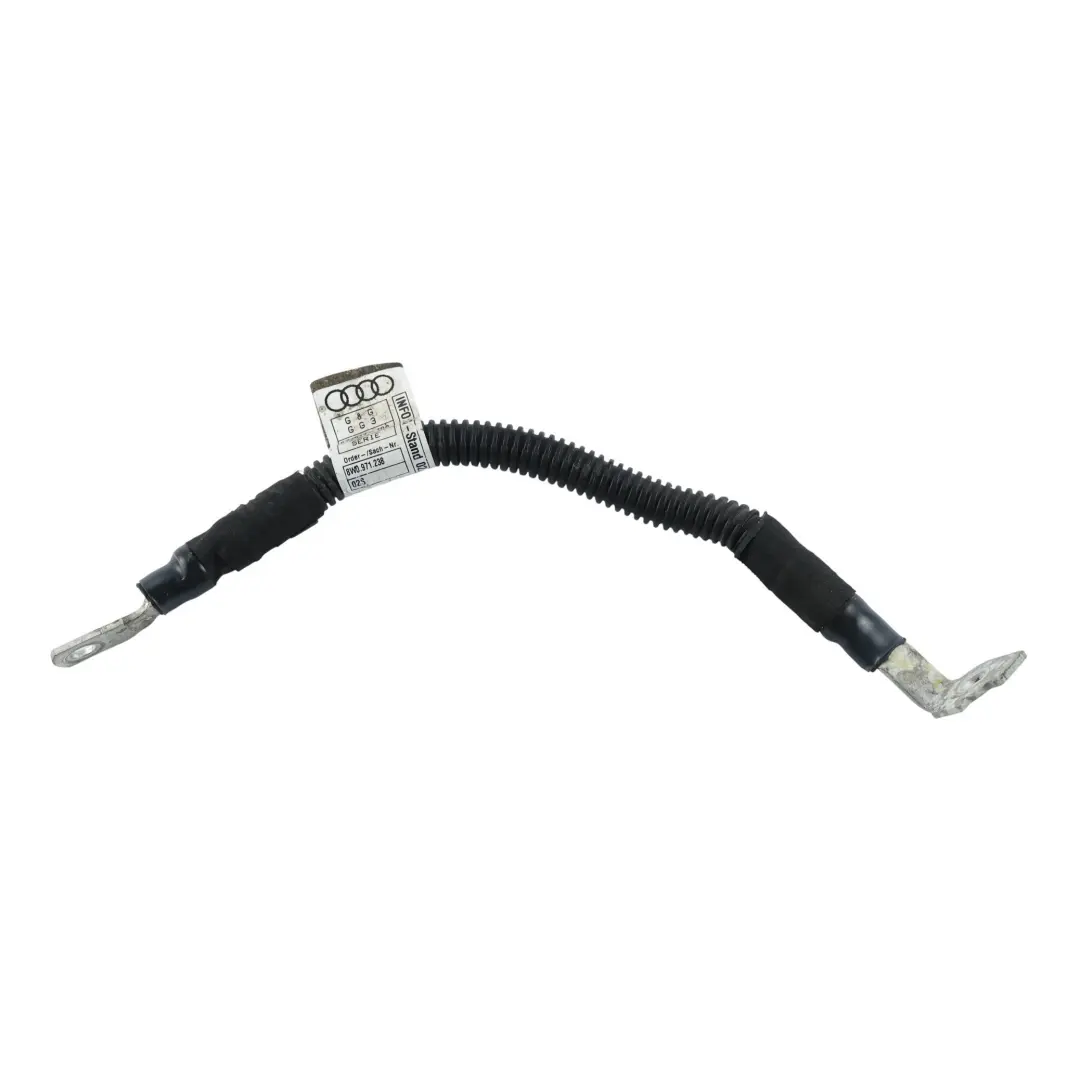 Terminal Earth Ground Cable Wire to Audi A4 S4 8W A5 S5 F5 Battery with Part number 8W0971238 Audi A4 S4 8W A5 S5 F5 Battery Terminal Earth Ground Cable Wire - SKU 8W0971238 - Part number 8W0971238