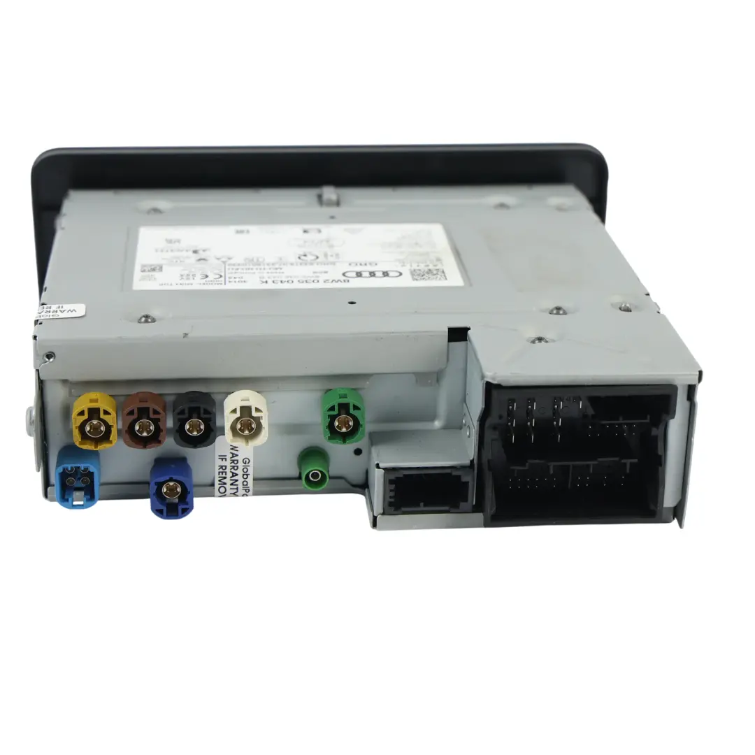 Sportback Radio Stereo Sat Nav Multi Media Head Unit to Audi A5 B9 with Part number 8W2035043K Audi A5 B9 Sportback Radio Stereo Sat Nav Multi Media Head Unit - SKU 8W2035043K - Part number 8W2035043K