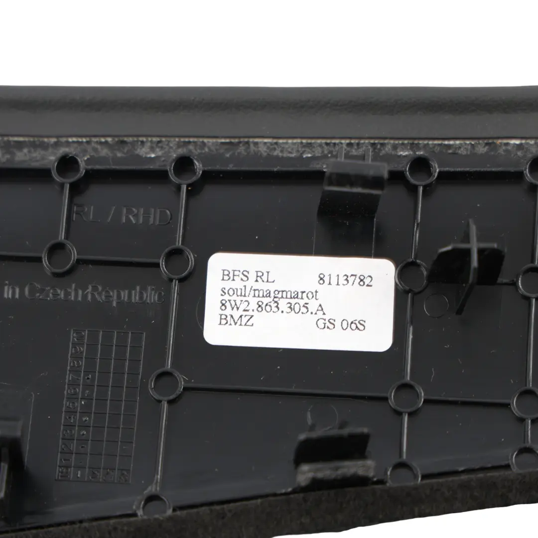 Centre Console Side Trim Console Finisher Left N/S Black to BMW X5 E53 with Part number 8W2863305A BMW X5 E53 Centre Console Side Trim Console Finisher Left N/S Black - SKU 8W2863305A-1 - Part number 8W2863305A