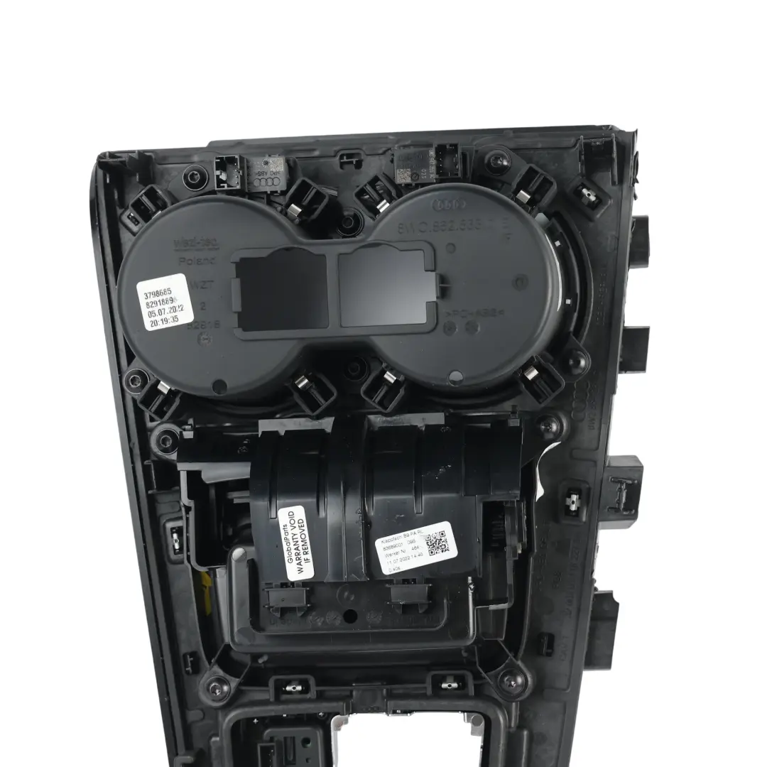 Audi S5 F5 Centre Console Switch Panel Gear Selector Trim Ashtray 8W2864261A - SKU RHD-8W2864261C - Part number 8W2864261C