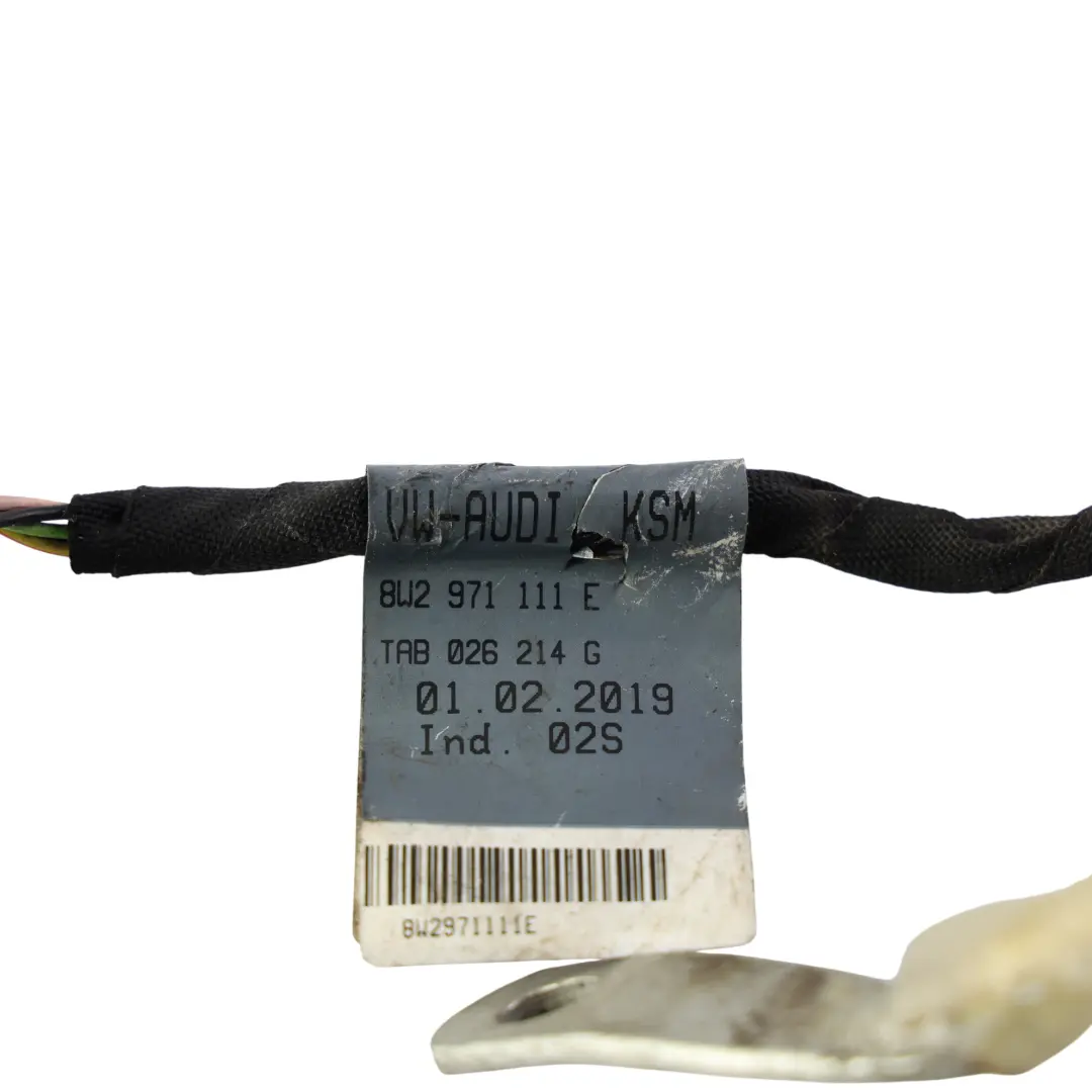Audi S5 F5 Power Steering Rack Wiring Loom Harness Cable - SKU RHD-8W2971111E - Part number 8W2971111E