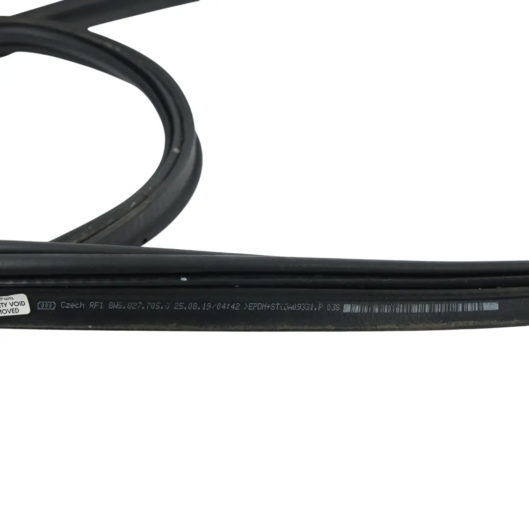 Audi A4 S4 B9 Saloon Bootlid Tailgate Rubber Seal - SKU 8W5827705D - Part number 8W5827705D