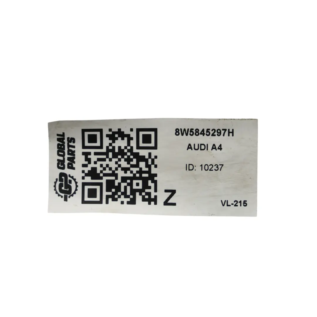 Tylna Lewa Szyba Boczna Karoseryjna AS2 do Audi A4 B9 o numerze 8W5845297H Audi A4 B9 Tylna Lewa Szyba Boczna Karoseryjna AS2 - SKU 8W5845297H - Numer Części 8W5845297H
