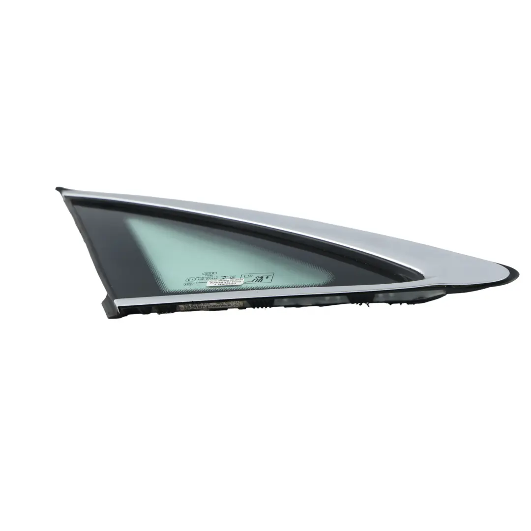 Quarter Window Triangle Glass Left Side N/S AS2 to Audi A4 B9 Rear with Part number 8W5845297H Audi A4 B9 Rear Quarter Window Triangle Glass Left Side N/S AS2 - SKU 8W5845297H - Part number 8W5845297H