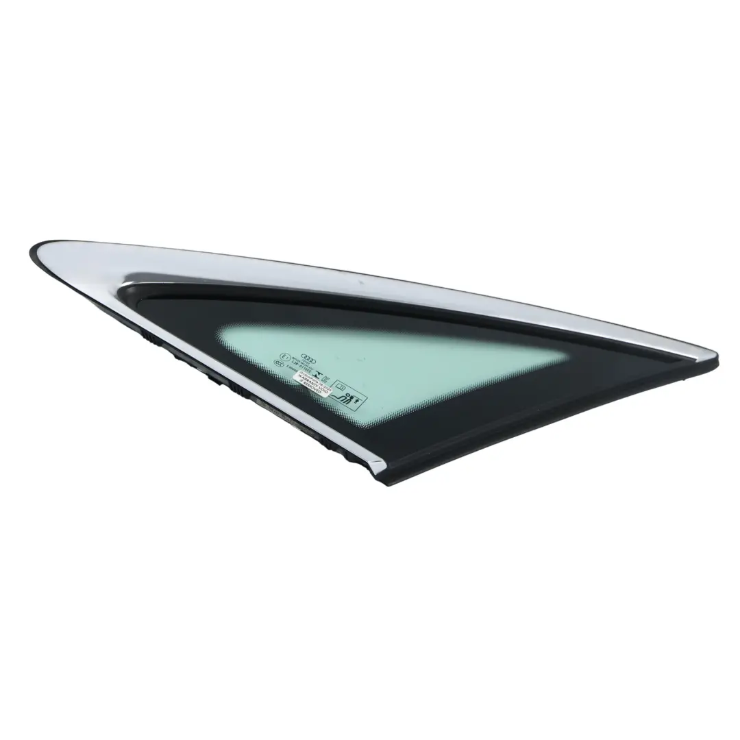 Audi A4 B9 Rear Quarter Window Triangle Glass Right Side O/S AS2 - SKU 8W5845298H - Part number 8W5845298H