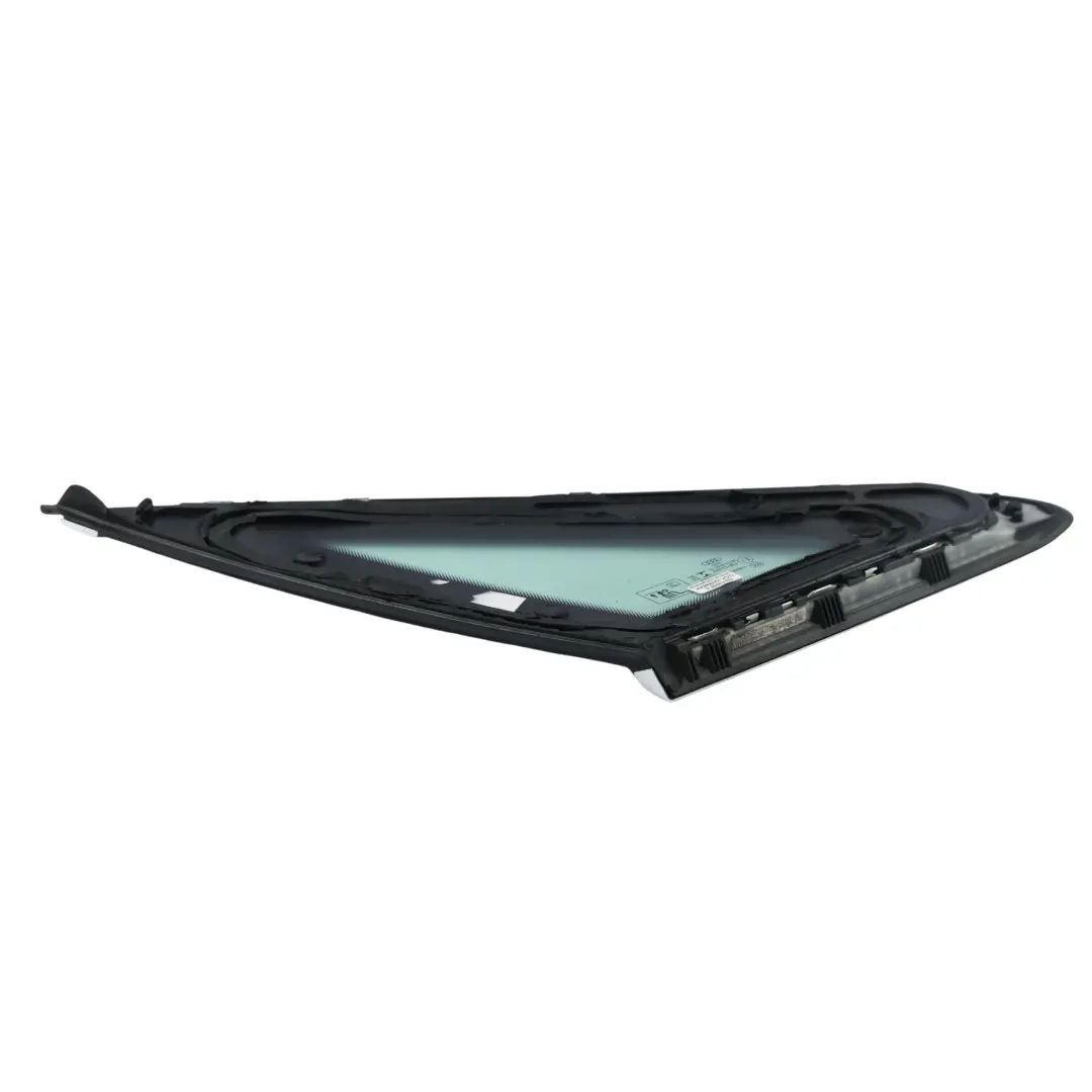 Quarter Window Triangle Glass Right Side O/S AS2 to Audi A4 B9 Rear with Part number 8W5845298H Audi A4 B9 Rear Quarter Window Triangle Glass Right Side O/S AS2 - SKU 8W5845298H - Part number 8W5845298H