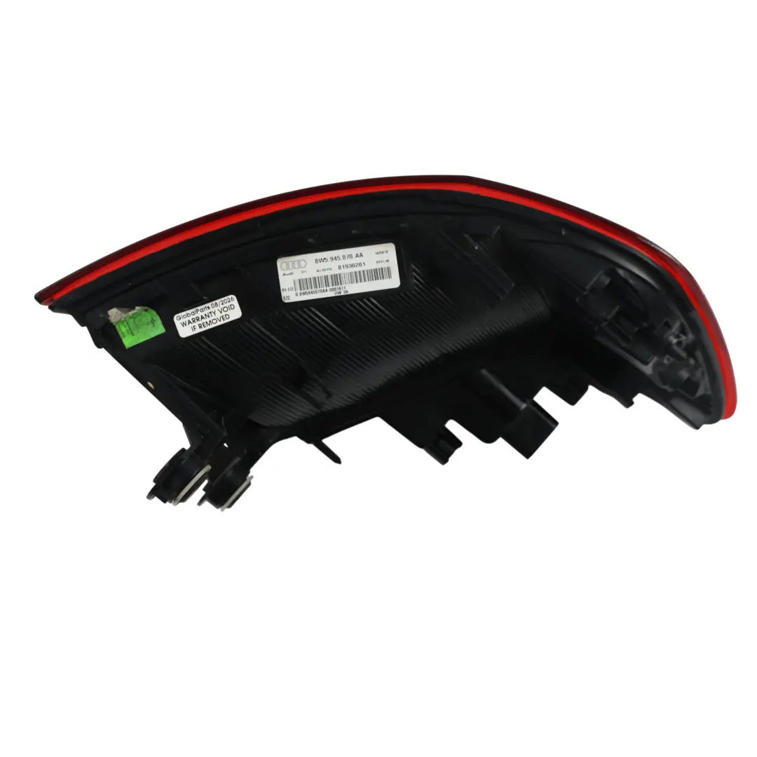 Tail Light Lamp LED Outer Right O/S to Audi A4 B9 Saloon Rear with Part number 8W5945070AA Audi A4 B9 Saloon Rear Tail Light Lamp LED Outer Right O/S - SKU 8W5945070AA - Part number 8W5945070AA