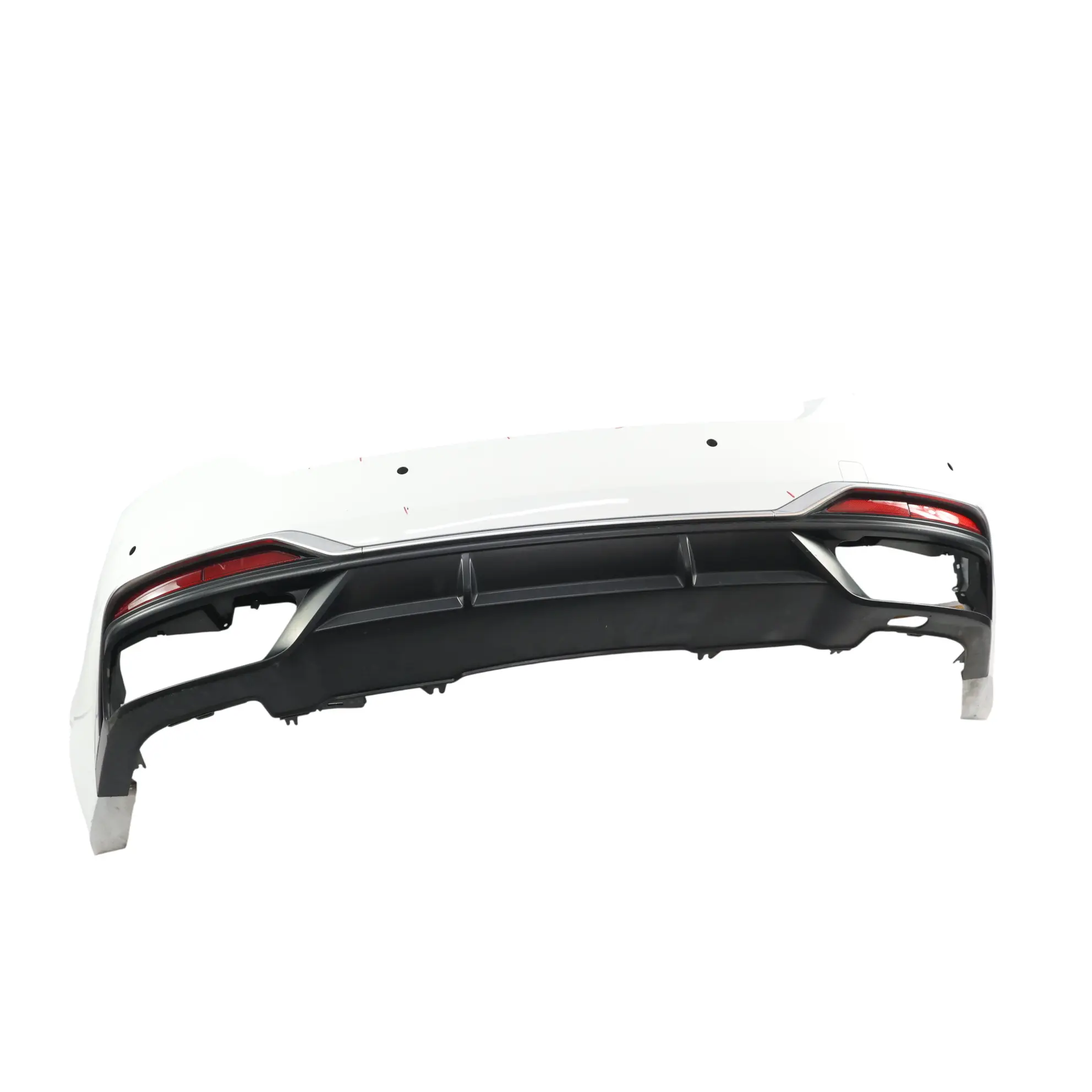Audi A5 F5 Zderzak Tylny S-Line Arkona White Biały - Y9L