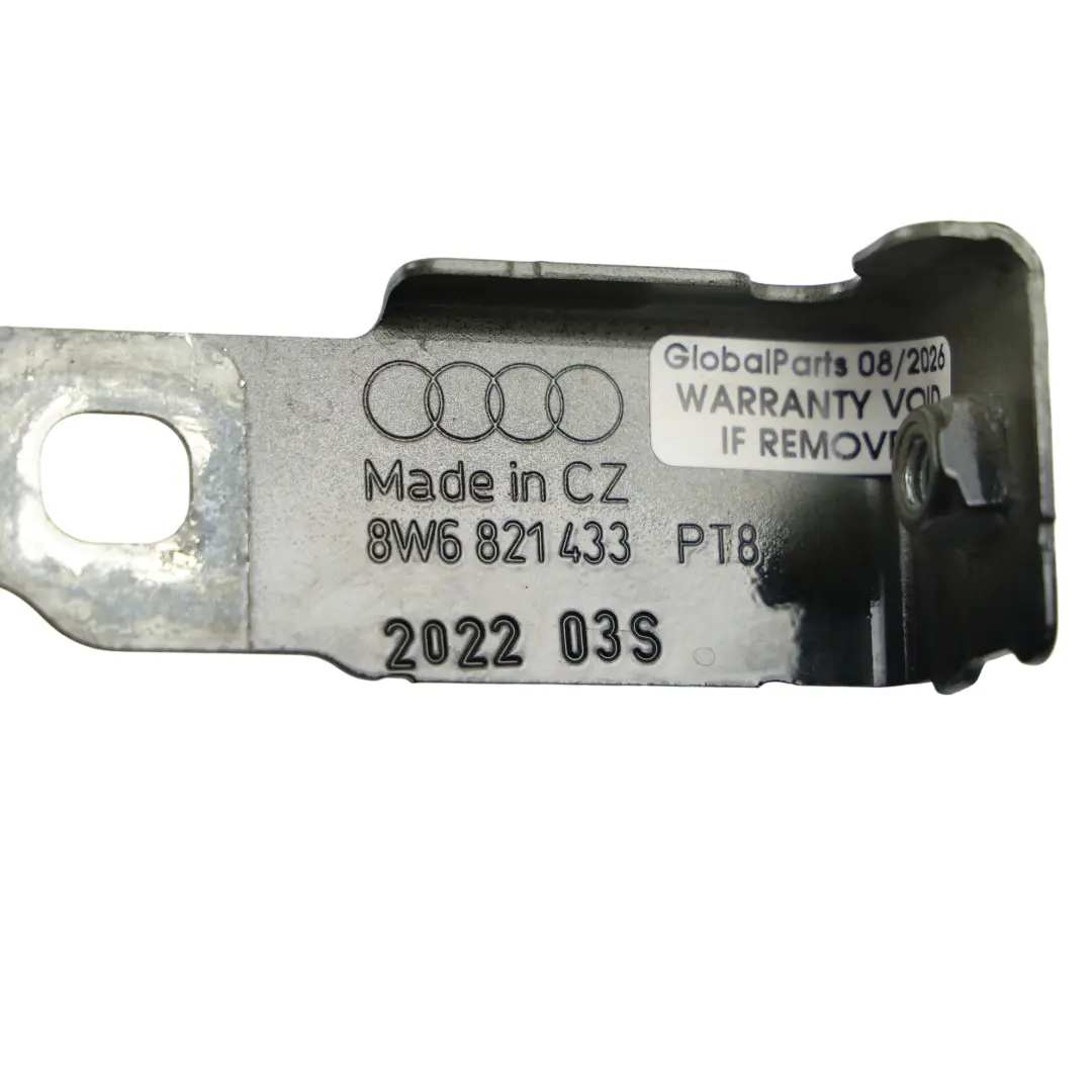 Audi A5 S5 F5 Soporte Fijación Aleta Guardabarros Delantero Izquierdo - SKU 8W6821433 - Número de pieza 8W6821433