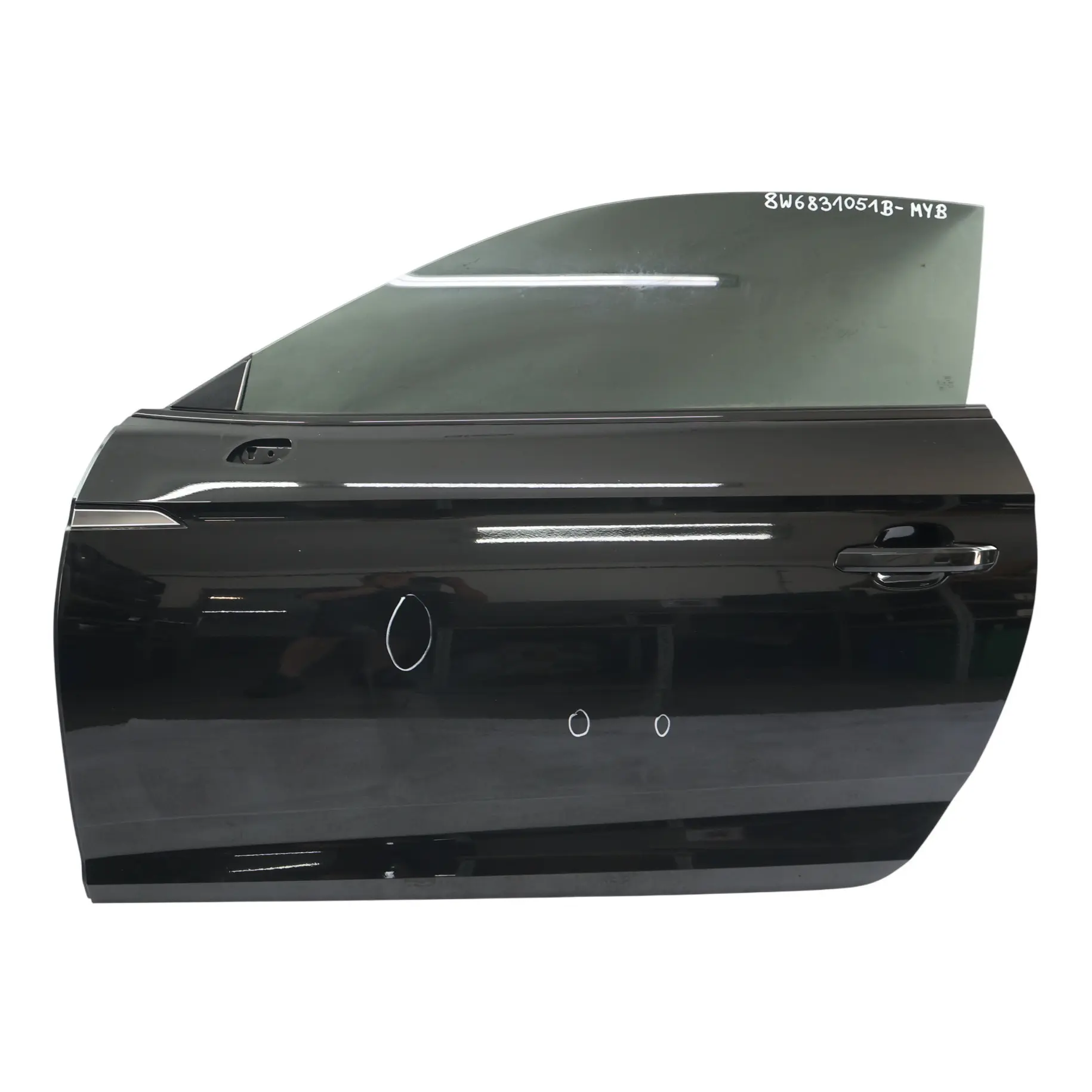 Audi A5 S5 F5 Coupe Door Front Left N/S Mythical Black Metallic - Y9T