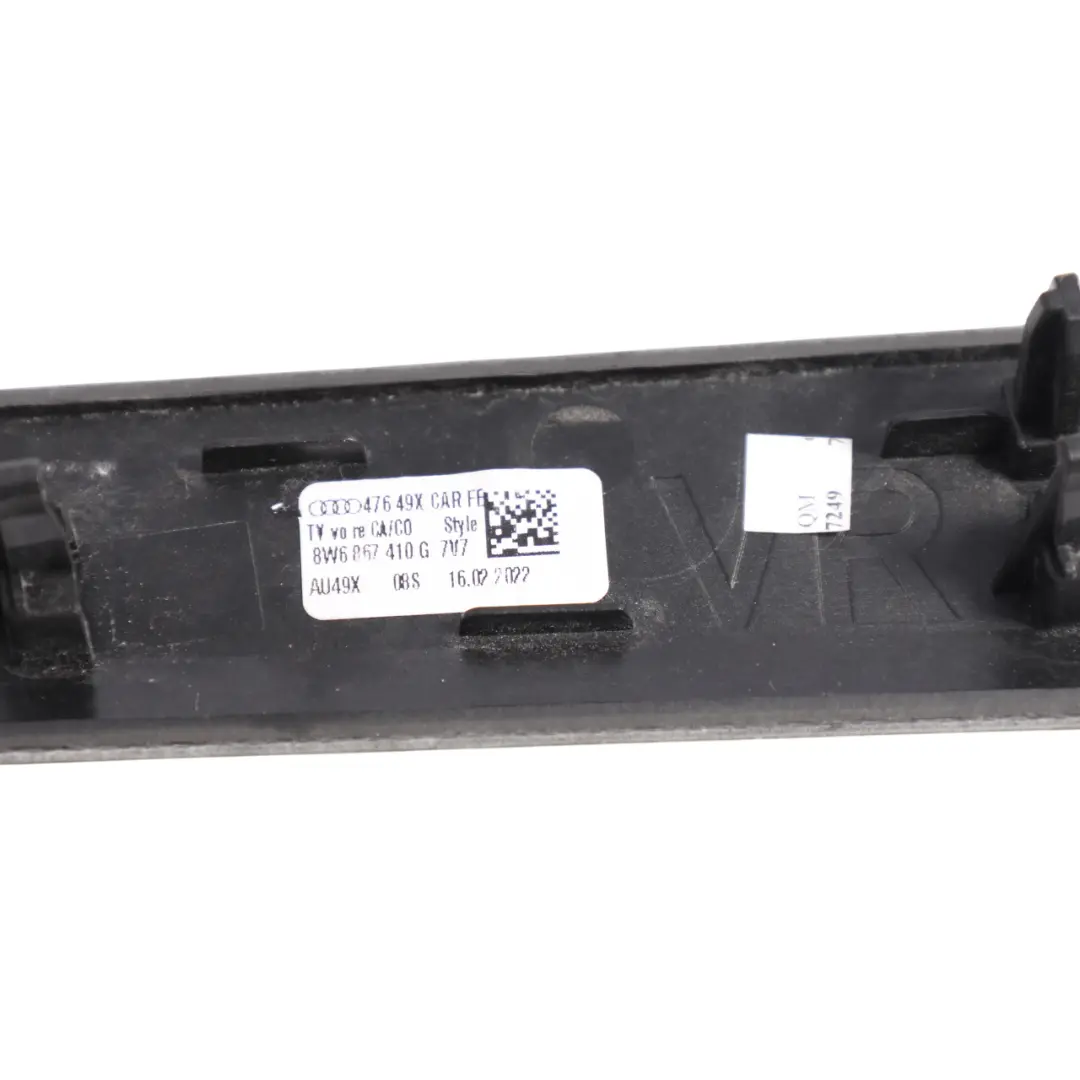 Audi S5 F5 Front Door Panel Trim Cover Panel Insert Right O/S Carbon - SKU 8W6867410G - Part number 8W6867410G