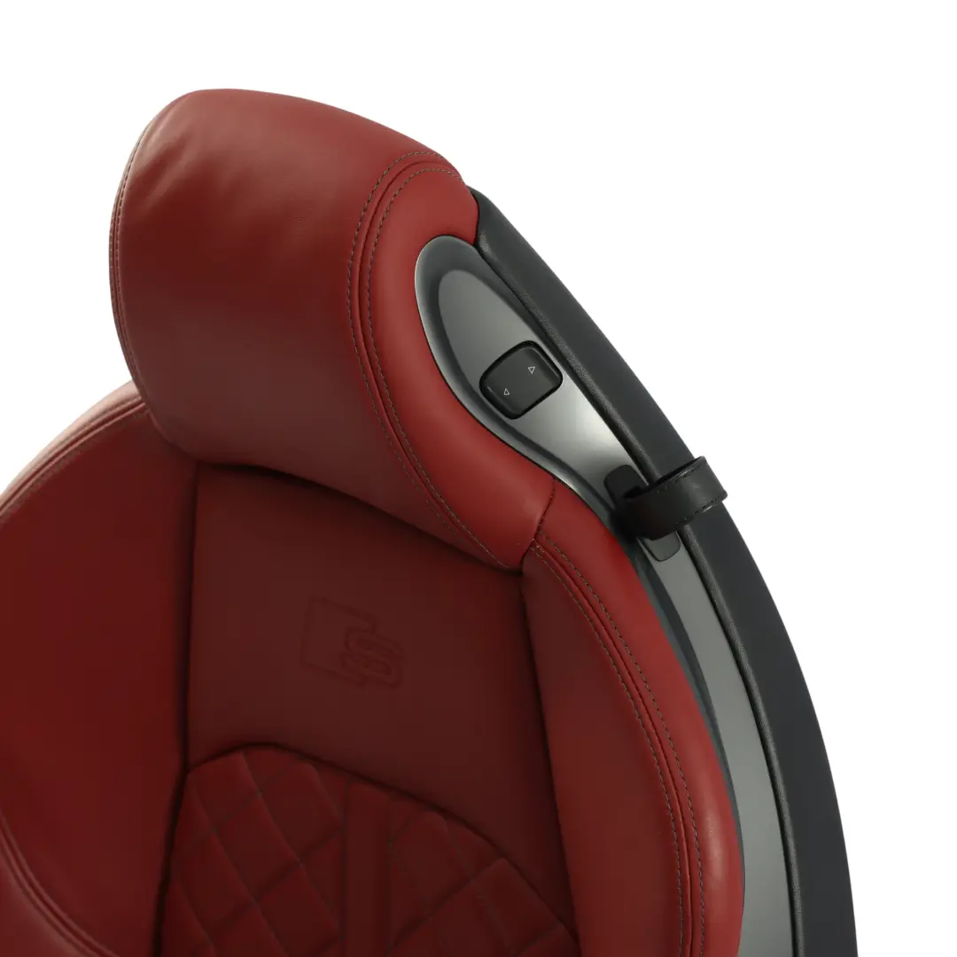 Sedile Ant. Sport Riscaldato Elettr. Massaggio Pelle Sx Rosso Magma per Audi S5 F5 con numero di parte 8W6881805BJ Audi S5 F5 Sedile Ant. Sport Riscaldato Elettr. Massaggio Pelle Sx Rosso Magma - SKU 8W6881805BJ-7 - Numero di parte 8W6881805BJ