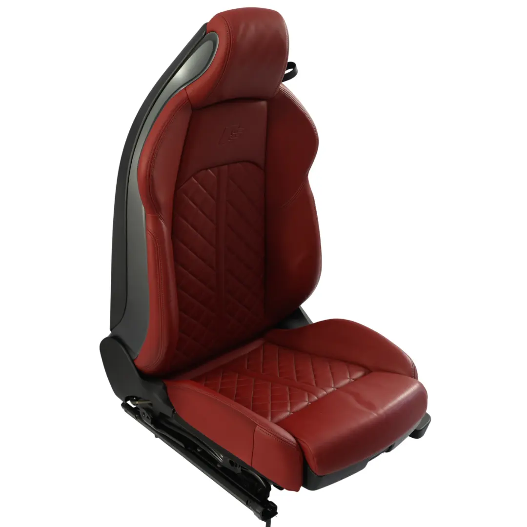 Sedile Ant. Sport Riscaldato Elettr. Massaggio Pelle Sx Rosso Magma per Audi S5 F5 con numero di parte 8W6881805BJ Audi S5 F5 Sedile Ant. Sport Riscaldato Elettr. Massaggio Pelle Sx Rosso Magma - SKU 8W6881805BJ-7 - Numero di parte 8W6881805BJ