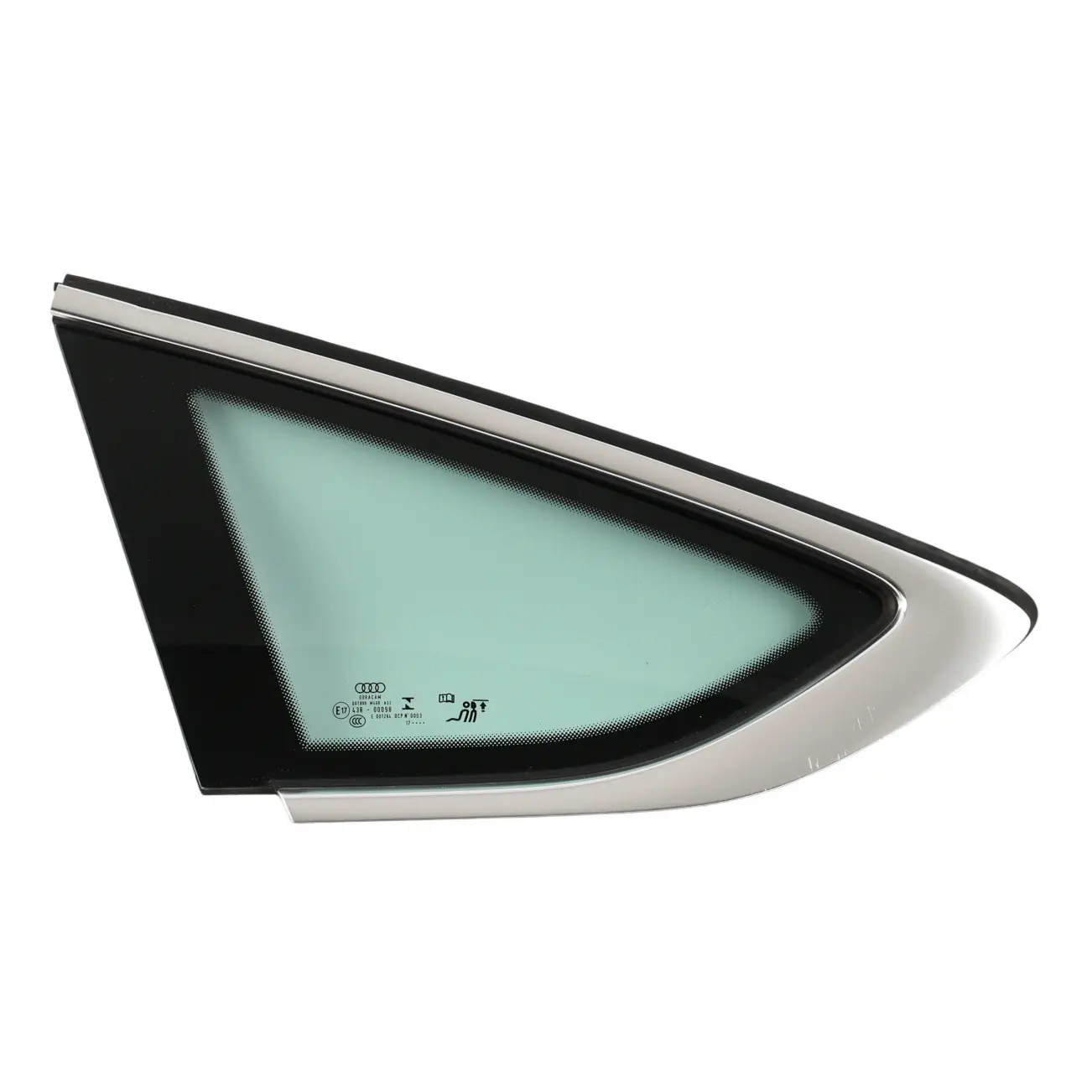 Audi A5 F5 Sportback Side Quarter Window Rear Left N/S Green AS2 8W8845297F