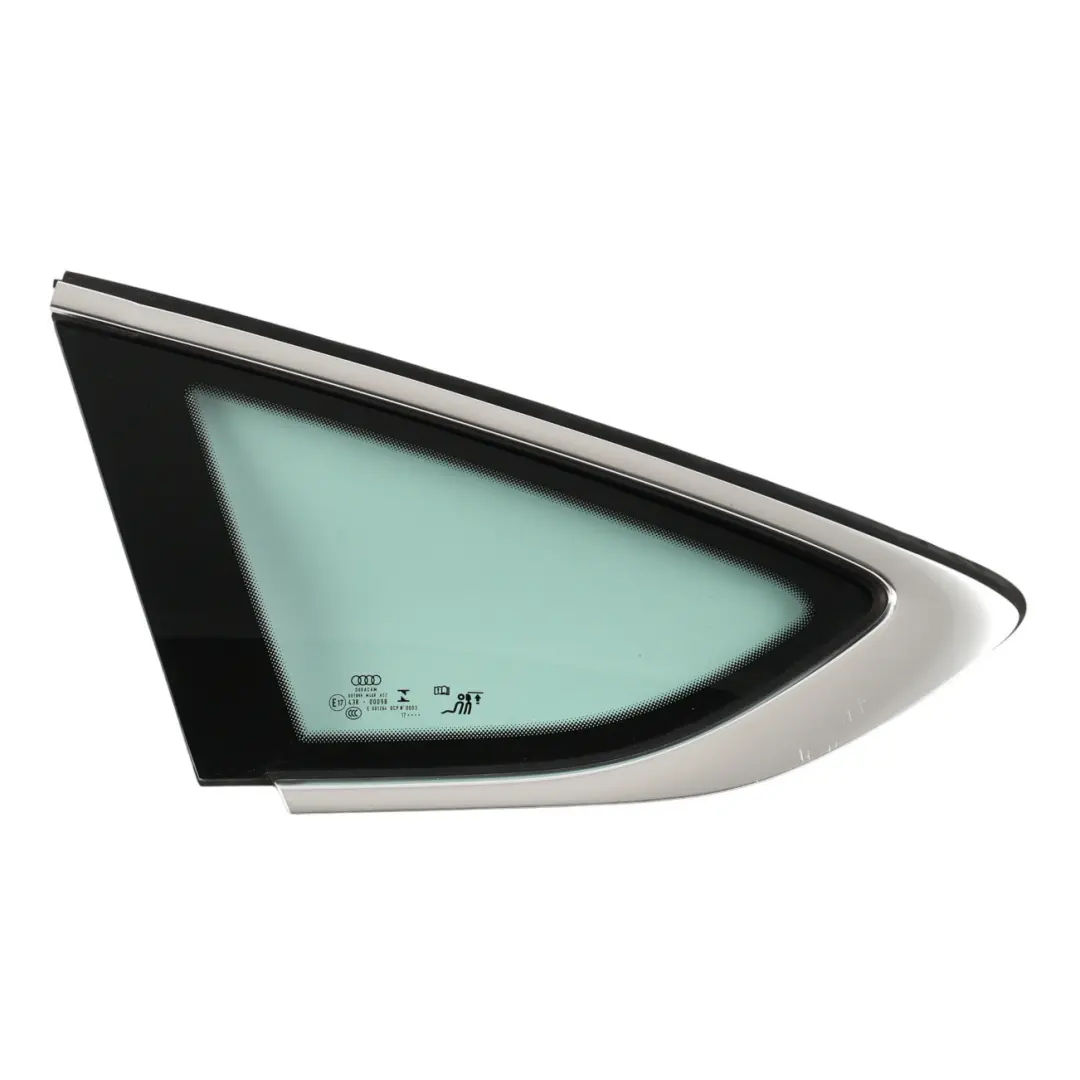 Sportback Side Quarter Window Rear Left N/S Green AS2 to Audi A5 F5 with Part number 8W8845297F Audi A5 F5 Sportback Side Quarter Window Rear Left N/S Green AS2 - SKU 8W8845297F - Part number 8W8845297F