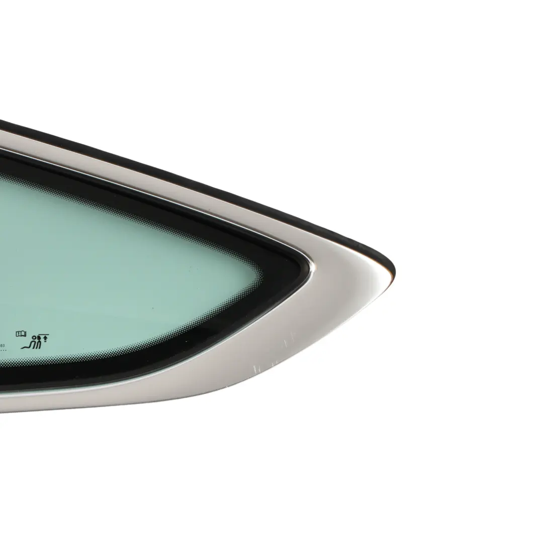 Audi A5 F5 Sportback Side Quarter Window Rear Left N/S Green AS2 - SKU 8W8845297F - Part number 8W8845297F