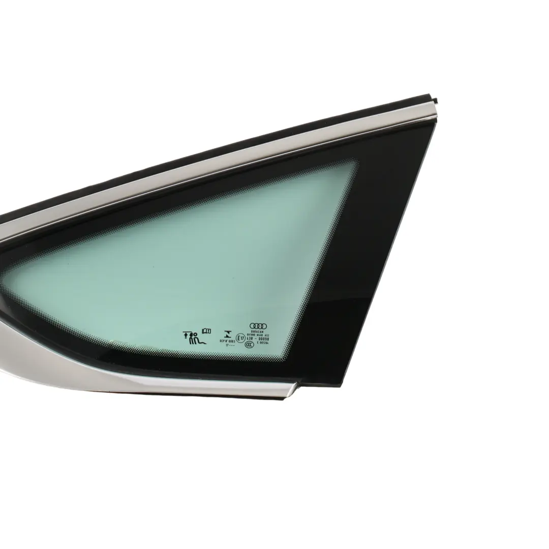 Audi A5 F5 Sportback Side Quarter Window Rear Right O/S Green AS2 - SKU 8W8845298F - Part number 8W8845298F
