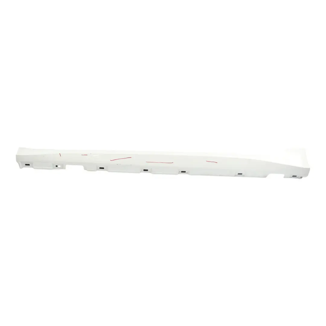 Listwa Progowa Lewa Biała Arkona Y9L do Audi A5 F5 o numerze 8W8853855F Audi A5 F5 Listwa Progowa Lewa Biała Arkona Y9L - SKU 8W8853855F-ARK - Numer Części 8W8853855F