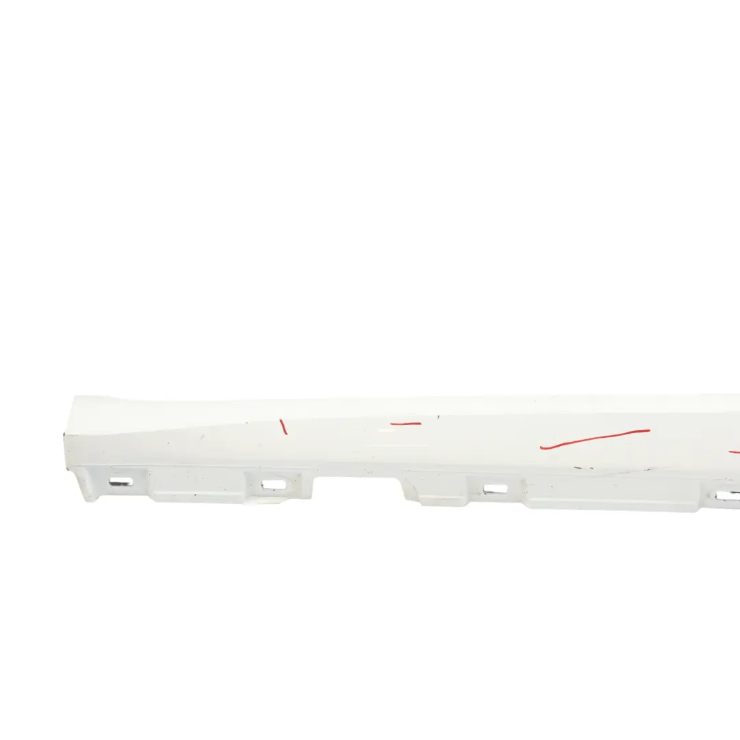 Listwa Progowa Lewa Biała Arkona Y9L do Audi A5 F5 o numerze 8W8853855F Audi A5 F5 Listwa Progowa Lewa Biała Arkona Y9L - SKU 8W8853855F-ARK - Numer Części 8W8853855F