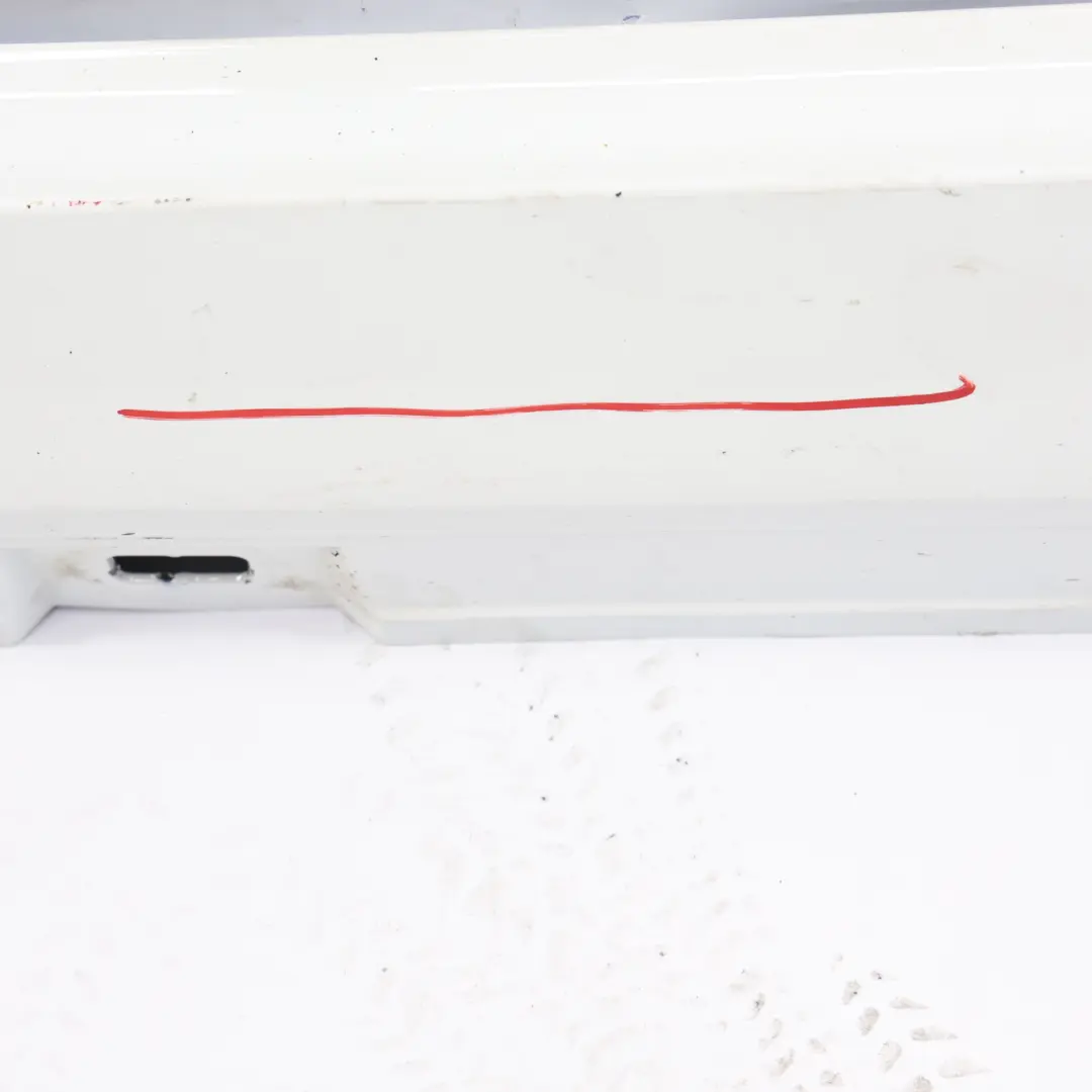 Audi A5 F5 Side Skirt Left N/S Door Sill Cover Panel Arkona White - Y9L - SKU 8W8853855F-ARK - Part number 8W8853855F