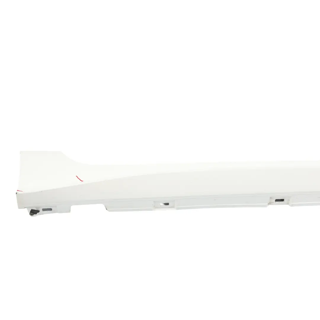 Audi A5 S5 F5 Minigonna Destra Copertura Pannello Porta Arkona Bianco Y9L - SKU 8W8853856F-ARK - Numero di parte 8W8853856F