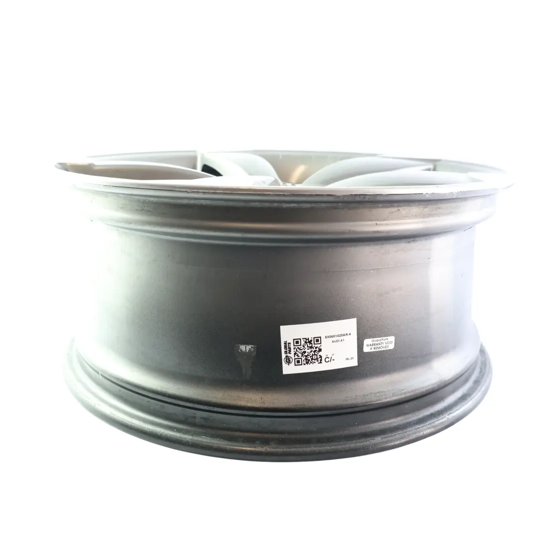 Llanta Aleación Rotor Plata 18" 7.5J ET:39,5 para Audi A1 S1 8X con número de pieza 8X0601025AR Audi A1 S1 8X Llanta Aleación Rotor Plata 18" 7.5J ET:39,5 - SKU 8X0601025AR-4 - Número de pieza 8X0601025AR