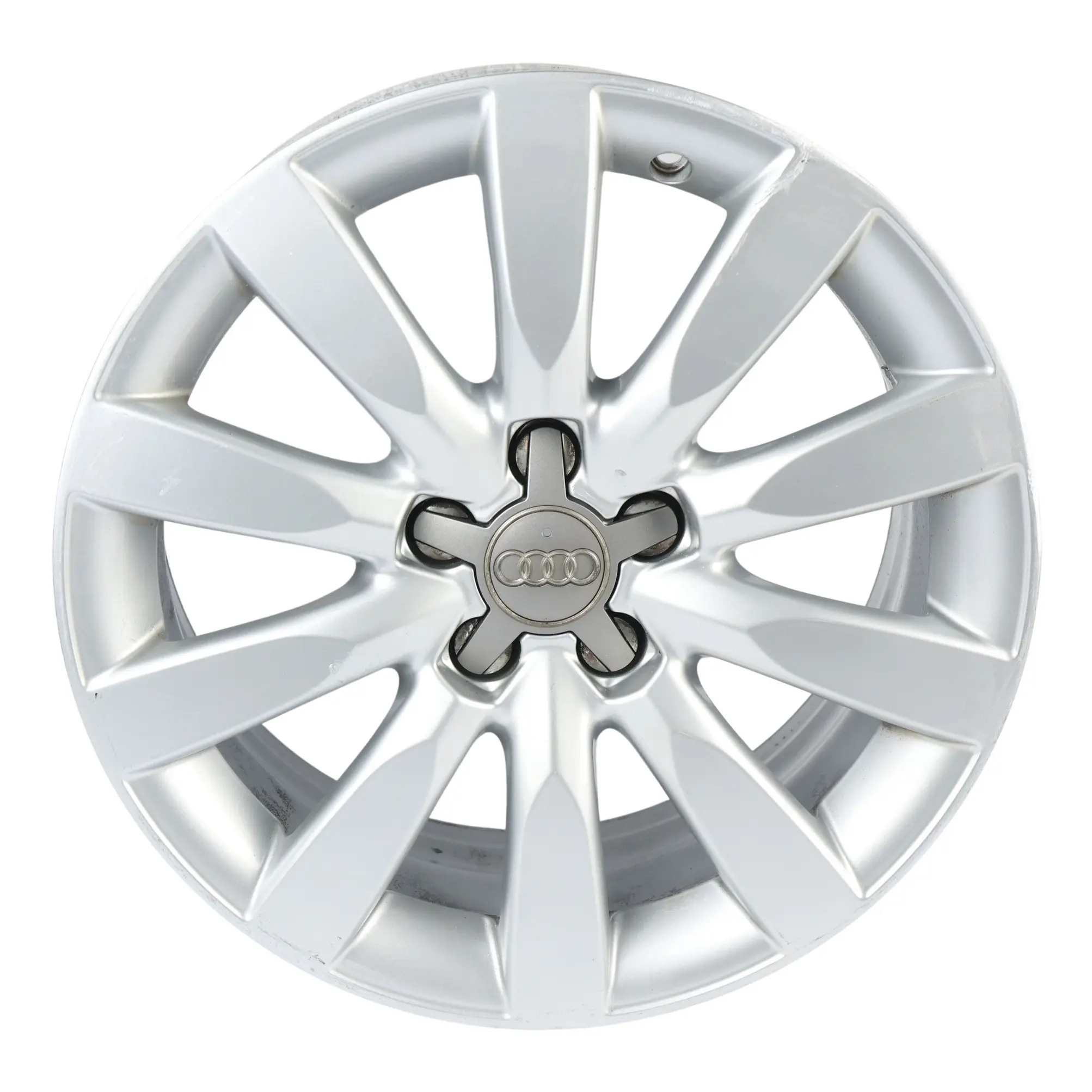 Audi A1 8X Silver Alloy Wheel Rim 16" 7J ET34 10 Spoke 8X0601025BB