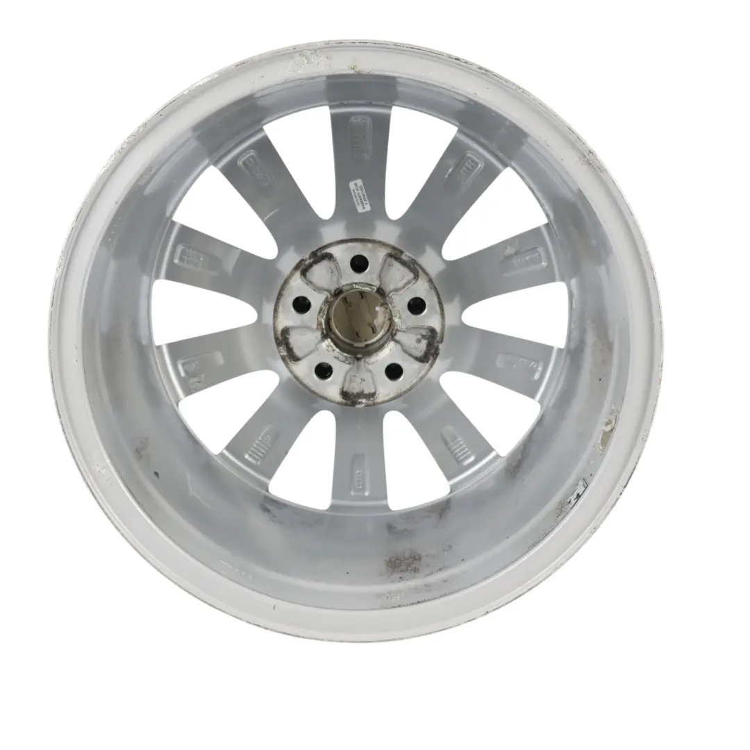 Llanta de aleación plateada Audi A1 8X 16" 7J ET34 10 radios para con número de pieza 8X0601025BB Llanta de aleación plateada Audi A1 8X 16" 7J ET34 10 radios - SKU 8X0601025BB-1 - Número de pieza 8X0601025BB