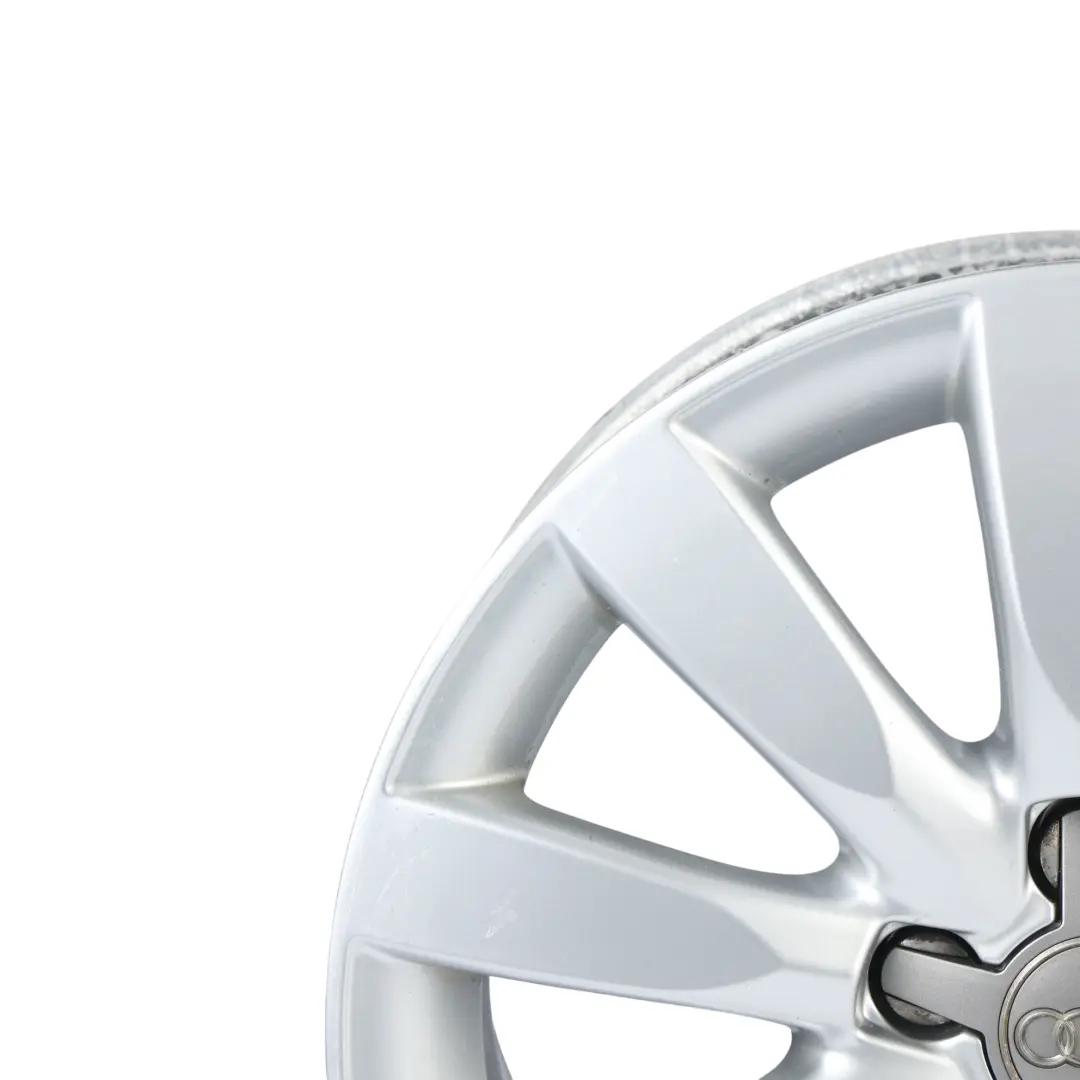  Llanta de aleación plateada Audi A1 8X 16" 7J ET34 10 radios - SKU 8X0601025BB-1 - Número de pieza 8X0601025BB