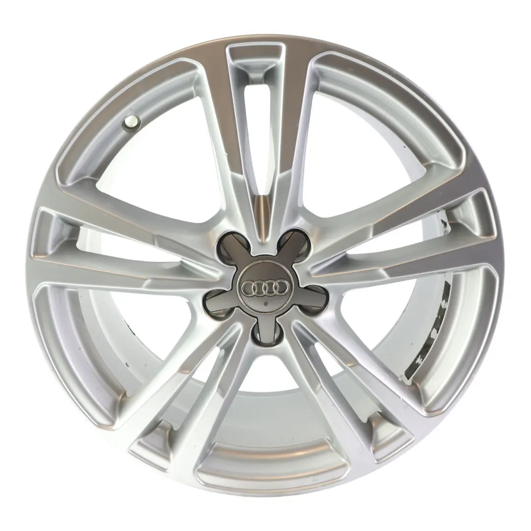 Srebrna Felga Aluminiowa 17" 7.5J ET34 do Audi A1 8X o numerze 8X0601025BR Audi A1 8X Srebrna Felga Aluminiowa 17" 7.5J ET34 - SKU 8X0601025BR-2 - Numer Części 8X0601025BR