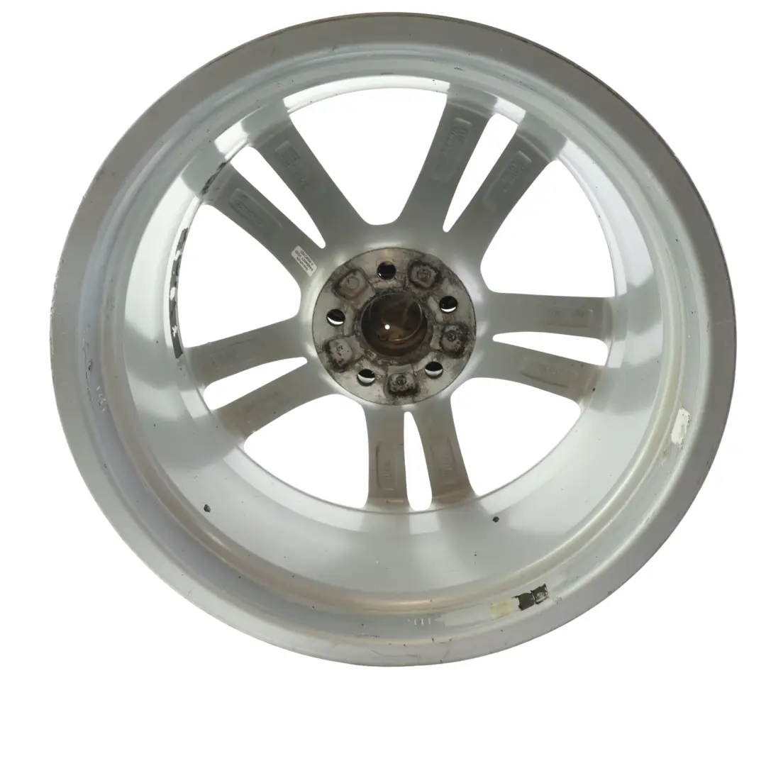 Audi A1 8X Srebrna Felga Aluminiowa 17" 7.5J ET34 - SKU 8X0601025BR-2 - Numer Części 8X0601025BR