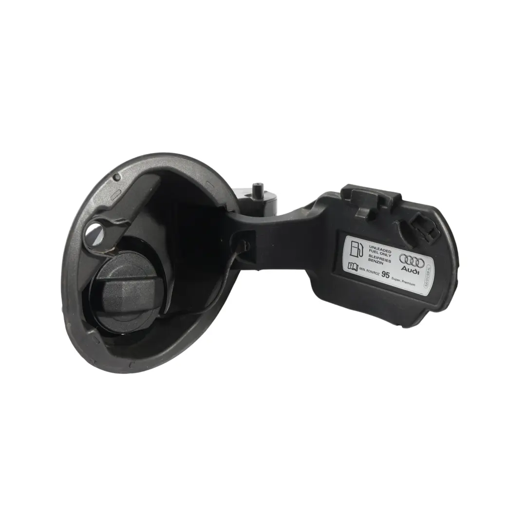 Audi A1 8X Coperchio Sportello Rifornimento Supporto Bianco Candy B9A - SKU 8X0809906D-CAN - Numero di parte 8X0809906D