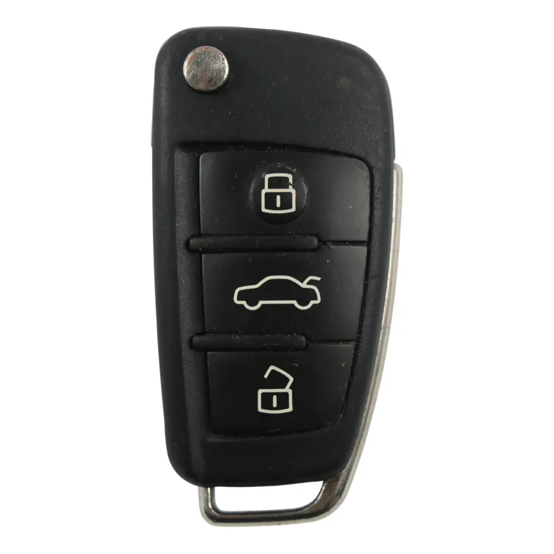 Audi A1 8X A5 8T Q3 8U Remote Key Flip Fob 3 Button - SKU 8X0837220D-2 - Part number 8X0837220D