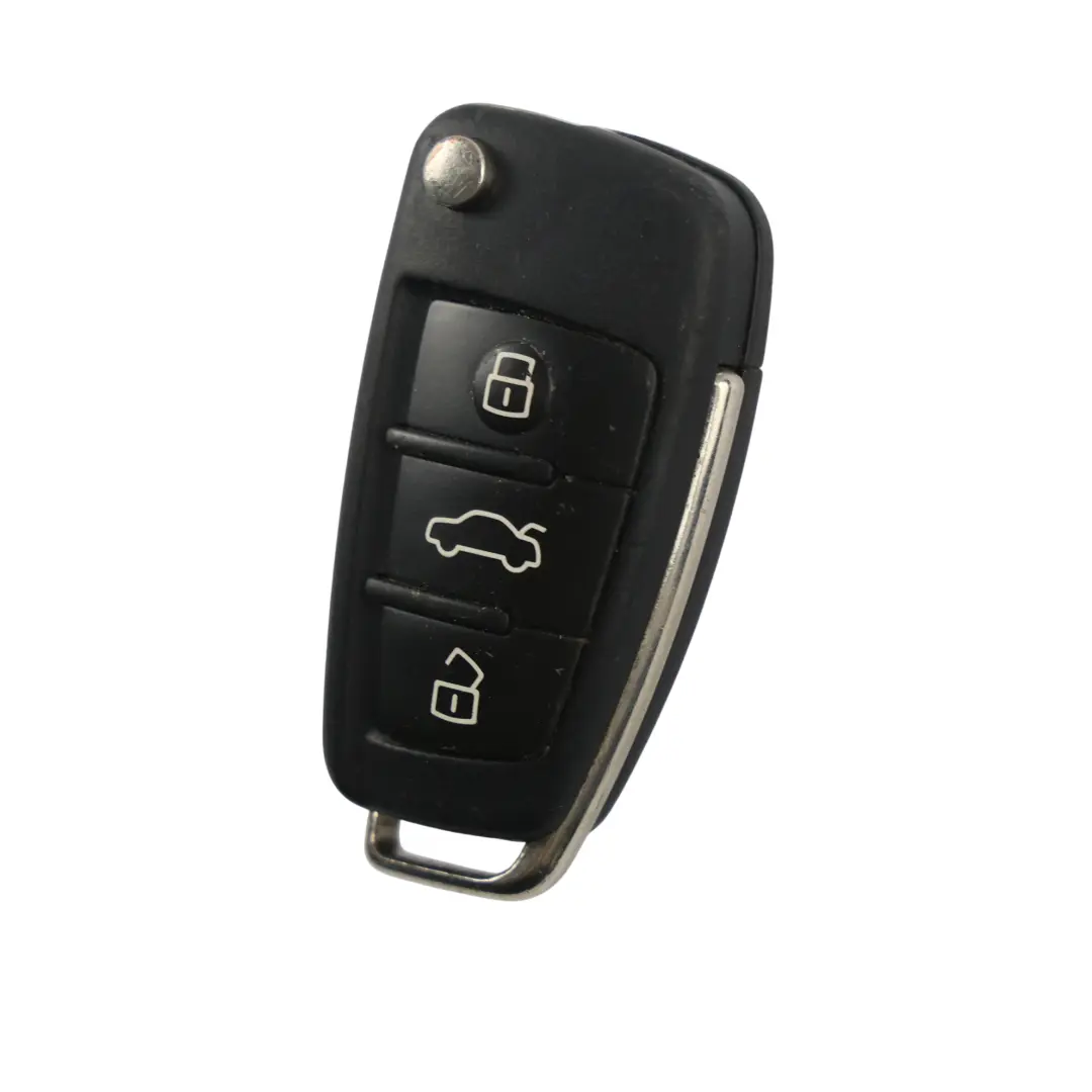 Telecomando Chiave Pieghevole 3 Tasti per Audi A1 8X A5 8T Q3 8U con numero di parte 8X0837220D Audi A1 8X A5 8T Q3 8U Telecomando Chiave Pieghevole 3 Tasti - SKU 8X0837220D-2 - Numero di parte 8X0837220D