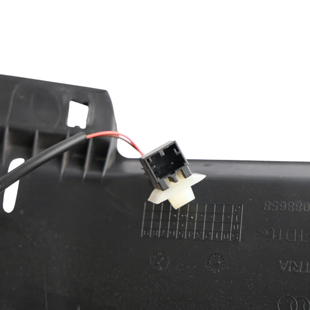 Boot Trunk Tailgate Lid Loading Lock Cover Trim Panel Rear to Audi A1 8X with Part number 8X0863459B Audi A1 8X Boot Trunk Tailgate Lid Loading Lock Cover Trim Panel Rear - SKU 8X0863459B - Part number 8X0863459B