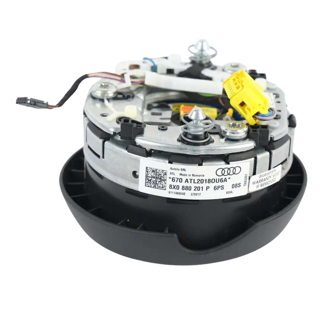 Steering Wheel Air Module Driver's Side to Audi A1 8X with Part number 8X0880201P Audi A1 8X Steering Wheel Air Module Driver's Side - SKU 8X0880201P - Part number 8X0880201P