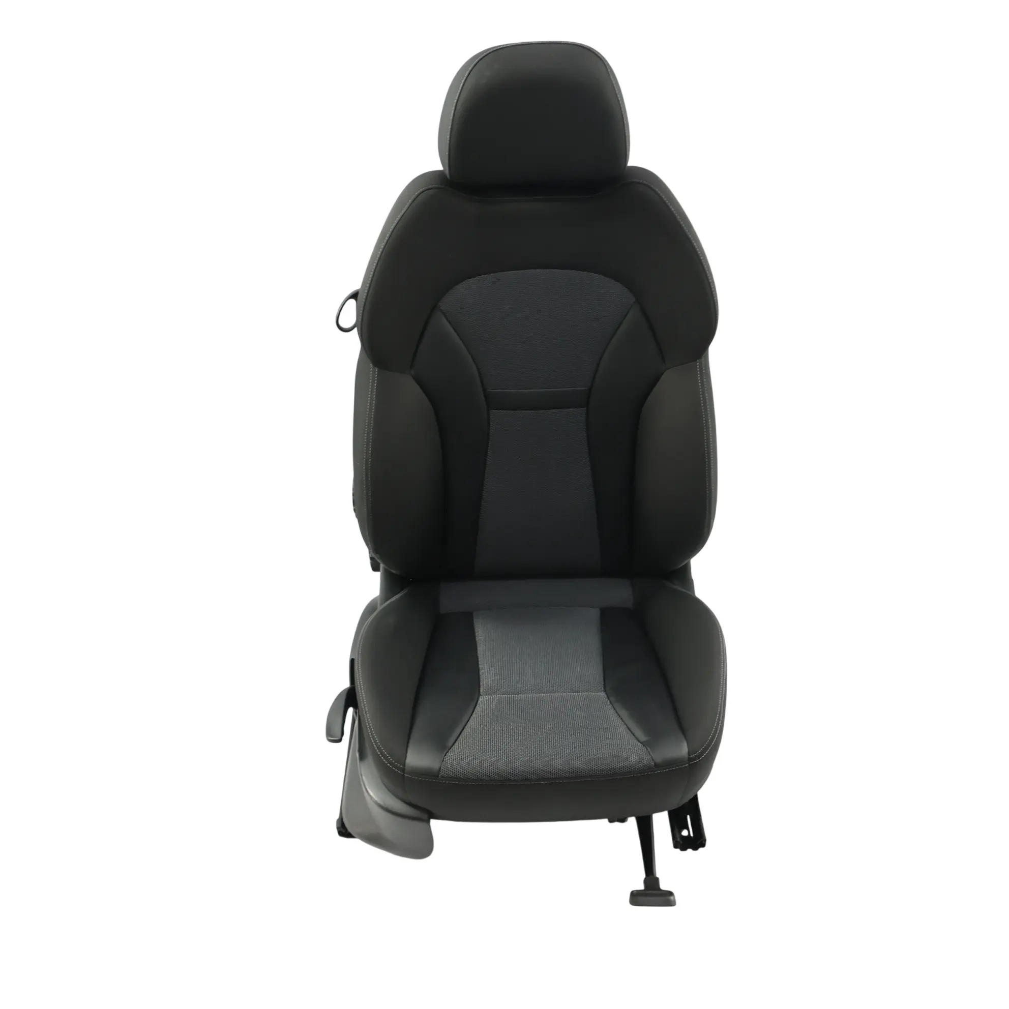Audi A1 8X Asiento Delantero 3D Tela Negro Soul Gris Cliff Derecho 8X0881806K