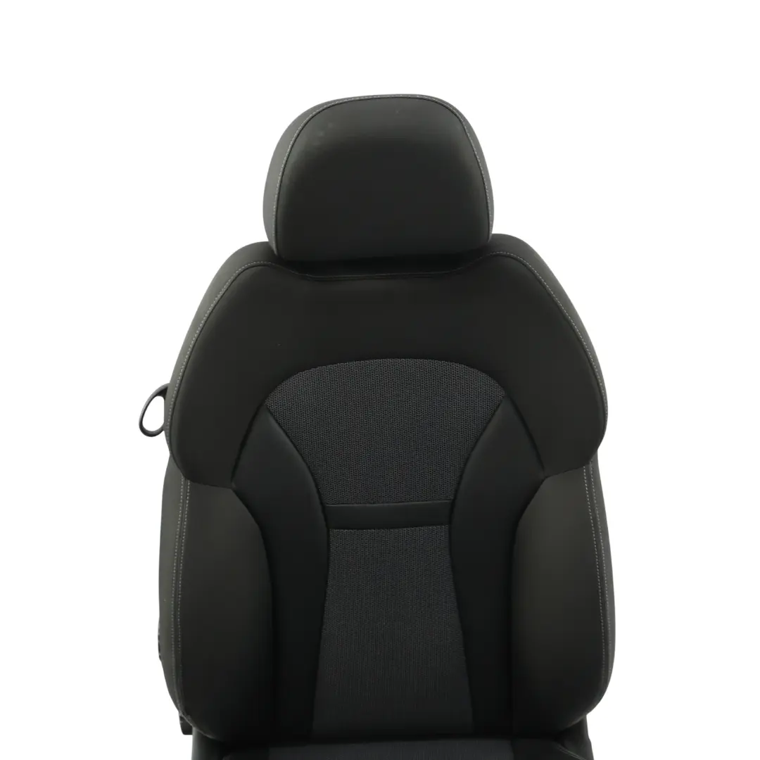 Audi A1 8X Asiento Delantero 3D Tela Negro Soul Gris Cliff Derecho - SKU 8X0881806K-1 - Número de pieza 8X0881806K